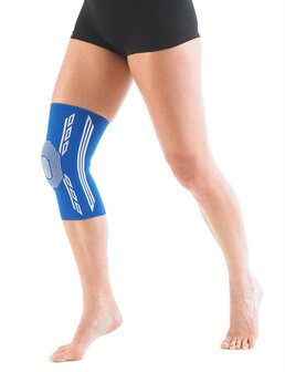 Airflow Plus stabiliserende knie support met siliconen patella kussen