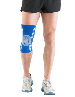 Airflow Plus stabiliserende knie support met siliconen patella kussen