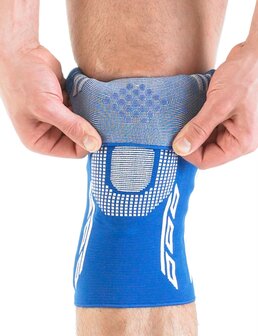 Airflow Plus stabiliserende knie support met siliconen patella kussen