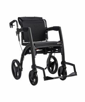 Rollz Motion Rollator en rolstoel in &eacute;&eacute;n