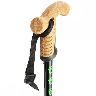Flexyfoot Wandelstok met kurken handvat