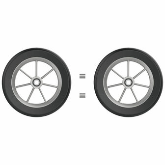 Extra Soft PU banden voor Rehasense rollator (voor- en achter)