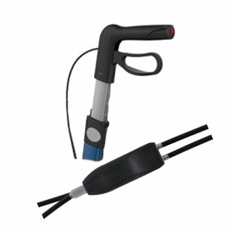 E&eacute;nhandige rem voor rollators Rehasense