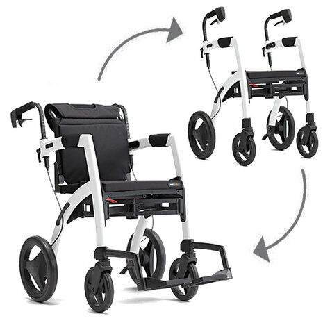 Rollz Motion Rollator en rolstoel in één