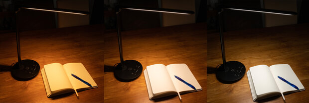 Flex tafel/bureaulamp met USB aansluiting