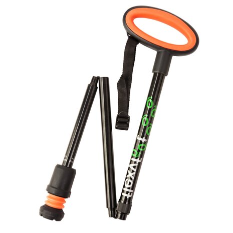 Flexyfoot  Opvouwbar Wandelstok met ovalen handvat