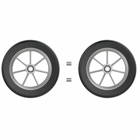 Extra Soft PU banden voor Rehasense rollator (voor- en achter)