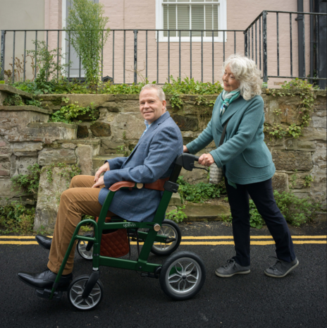 Rollator en rolstoel Glide 2 in 1