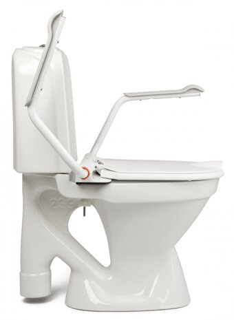 Etac support toiletbril met armsteunen