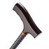 Opvouwbare wandelstok - etched black_